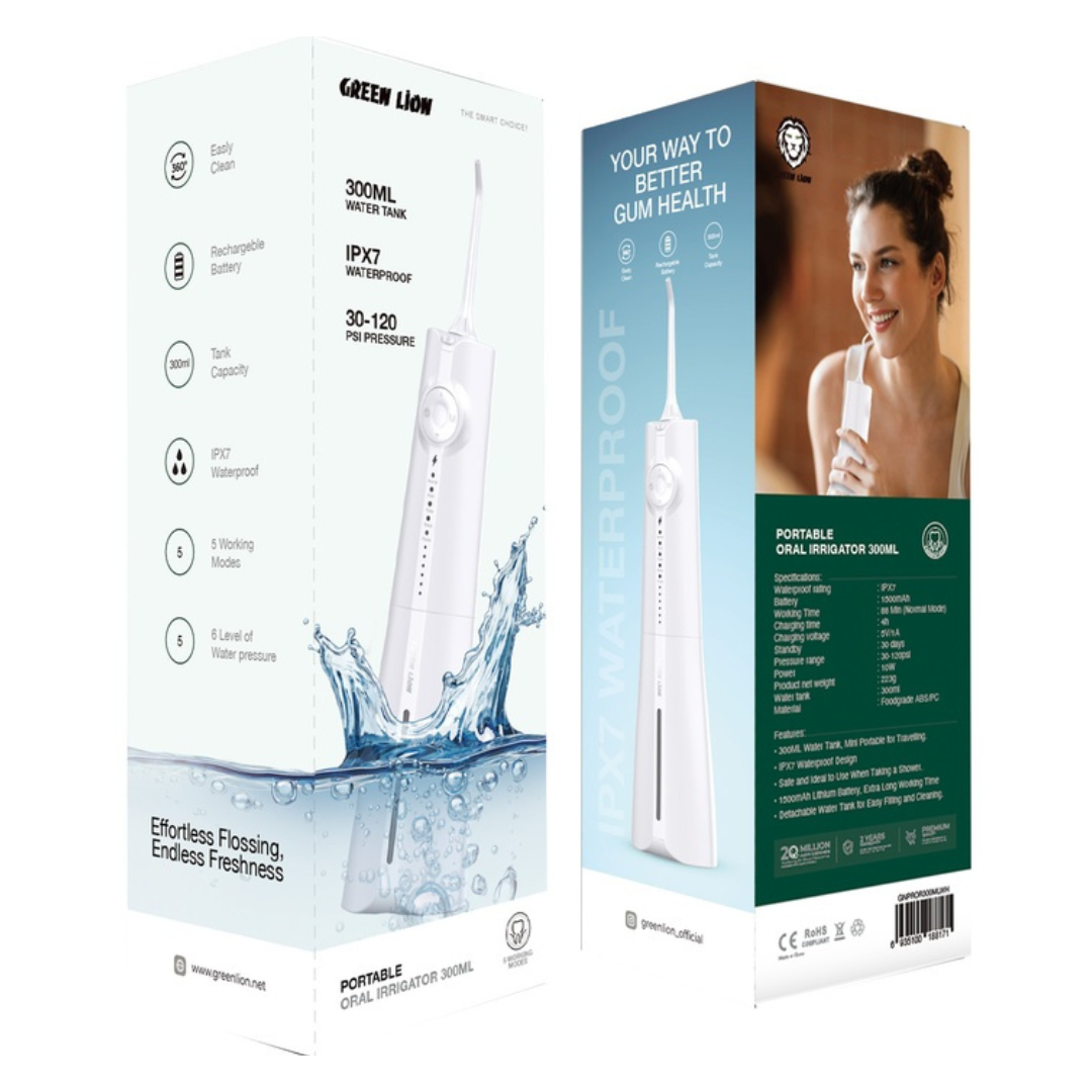 Green Lion Portable Oral Irrigator 300ML