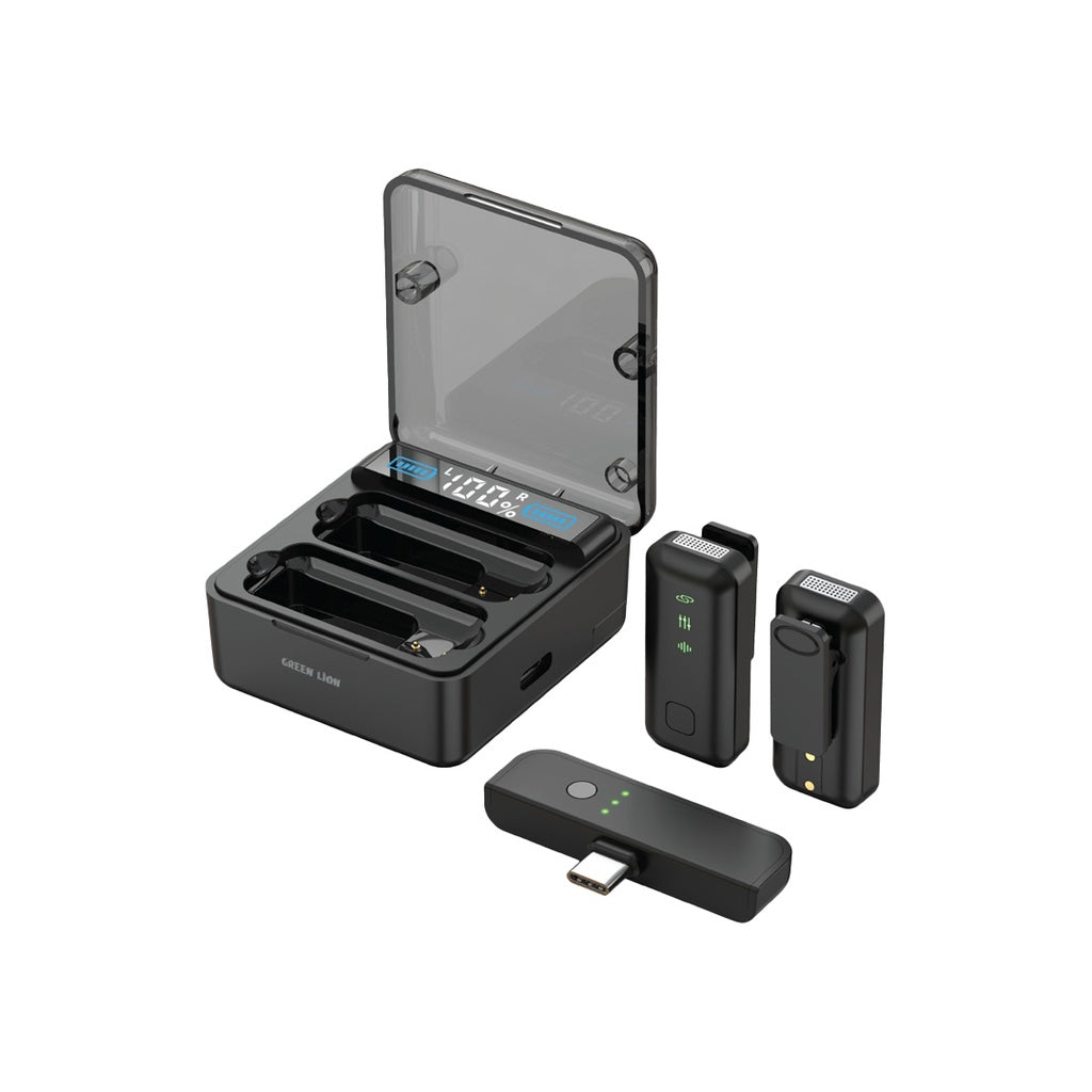 Green Lion 2 in 1 Microphone with Digital Display