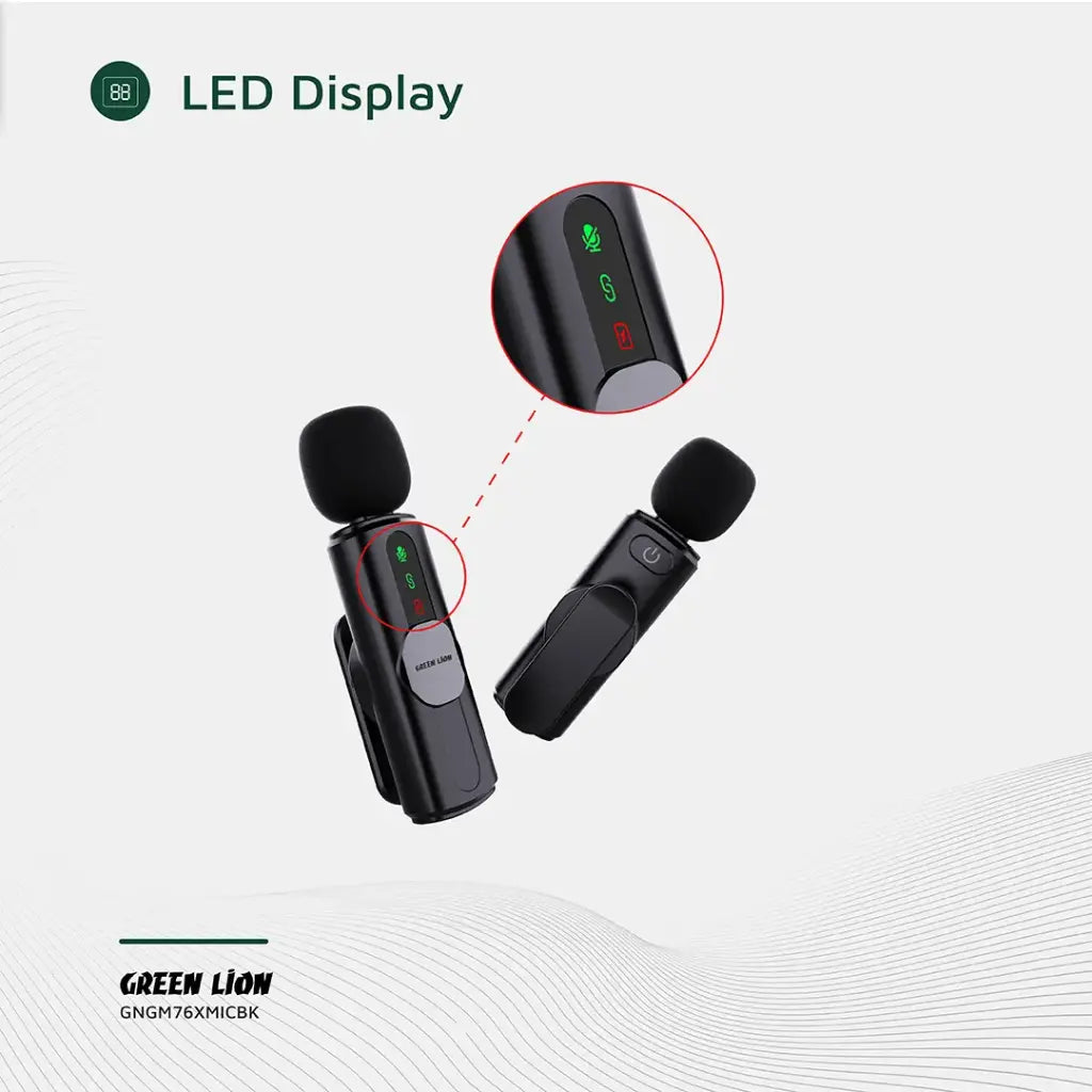 Green Lion Microphone 3-Level Noise