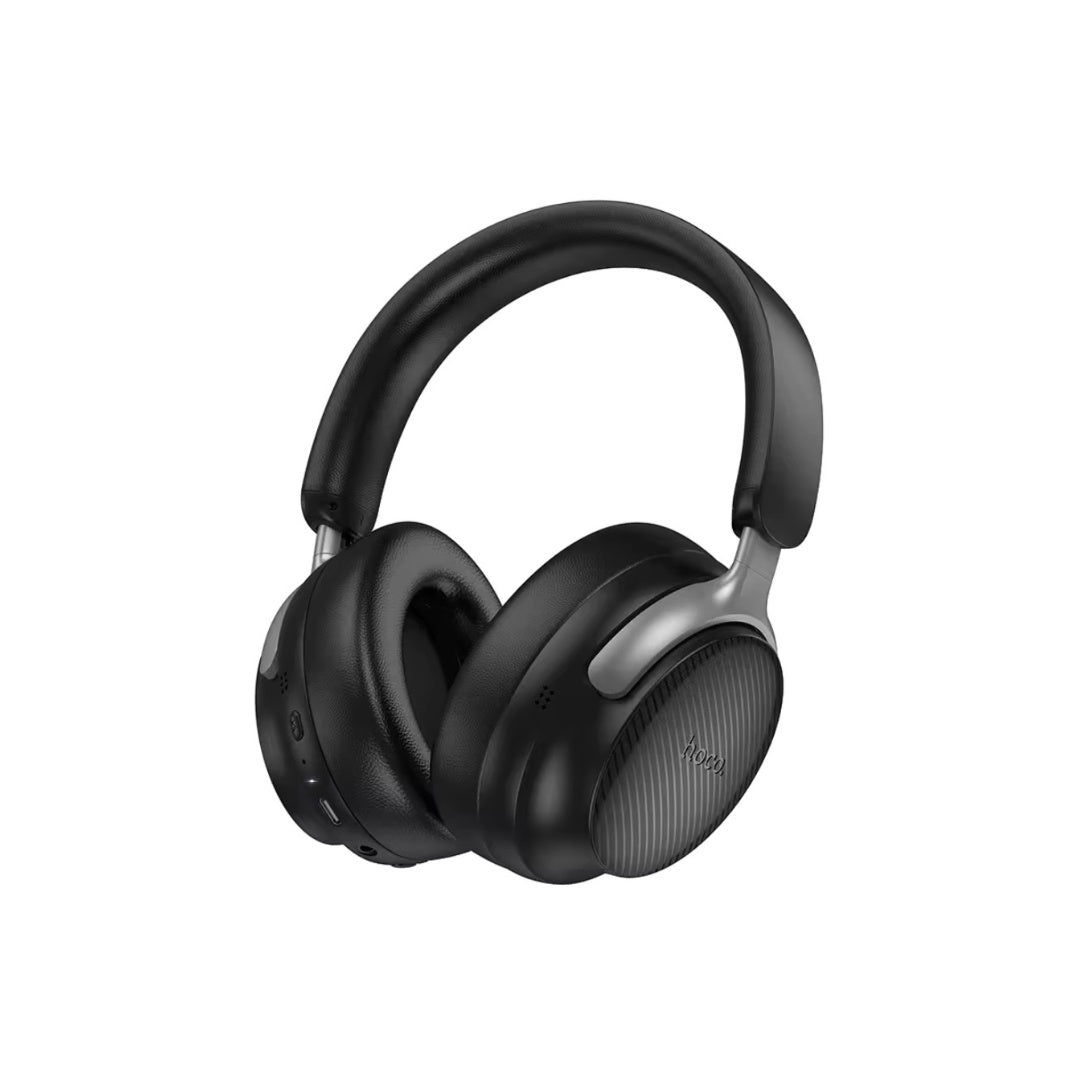 HOCO. W53 Wireless Headphone (BT v5.3) Supports AUX Mode - Morning Mist White