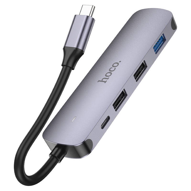 HOCO Type-C hub HB27”HDTV + USB3.0 + USB2.0*2 + PD