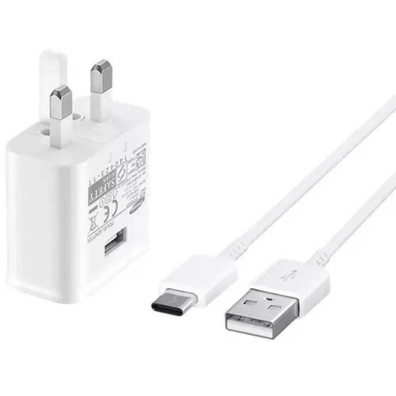 Samsung 15W Super Fast Charging USB Plug and USB-C Cable