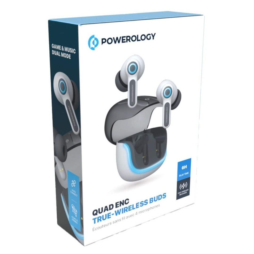 Powerology Quard Mic ENC TWS Earphone