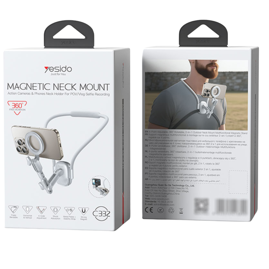 Yesido C332 Magnetic Neck Mount
