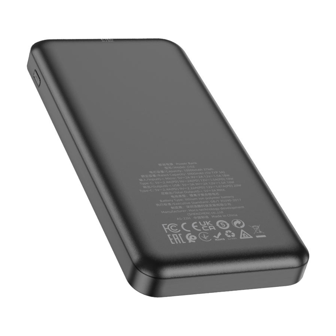 Hoco Power bank J102 Cool figure PD20W + QC3.0 10000mAh