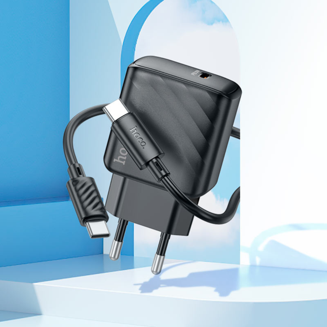 HOCO Wall charger CS22A Value PD30W EU cable set
