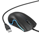HOCO GM19 Enjoy Gaming Luminous LED Wired Mouse