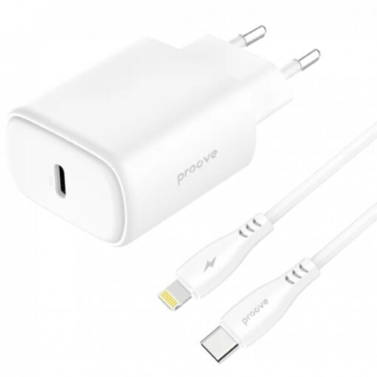 Proove Silicone Power 2 Type-C 20W + Type-C to Lightning 27W (1m)