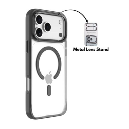 TGVIS Matte Series Stand Case For iPhone 17 Pro