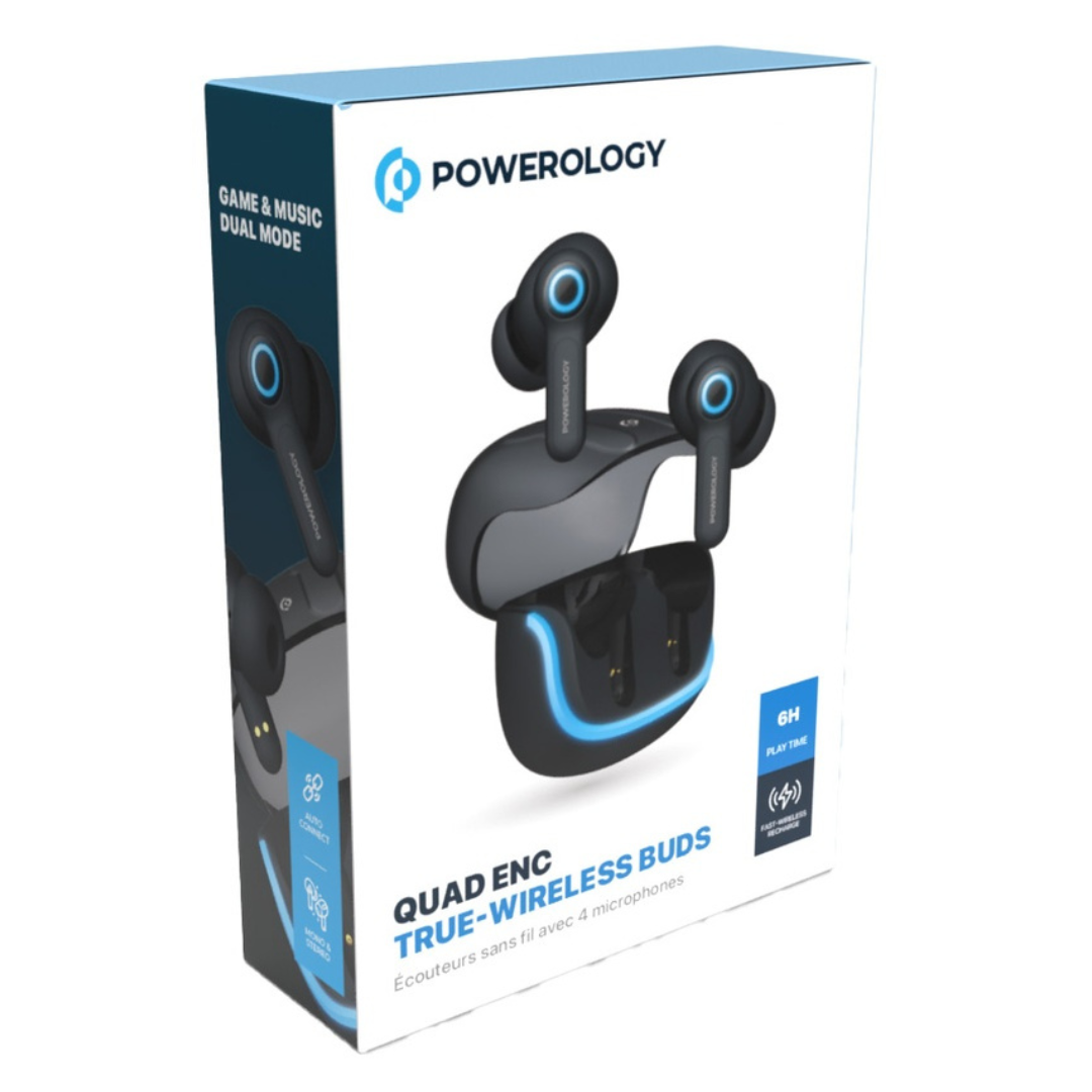 Powerology Quard Mic ENC TWS Earphone