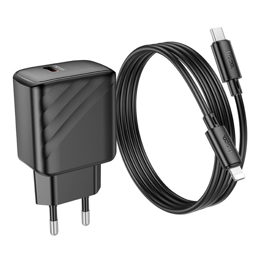 HOCO Wall charger CS22A Value PD30W EU cable set