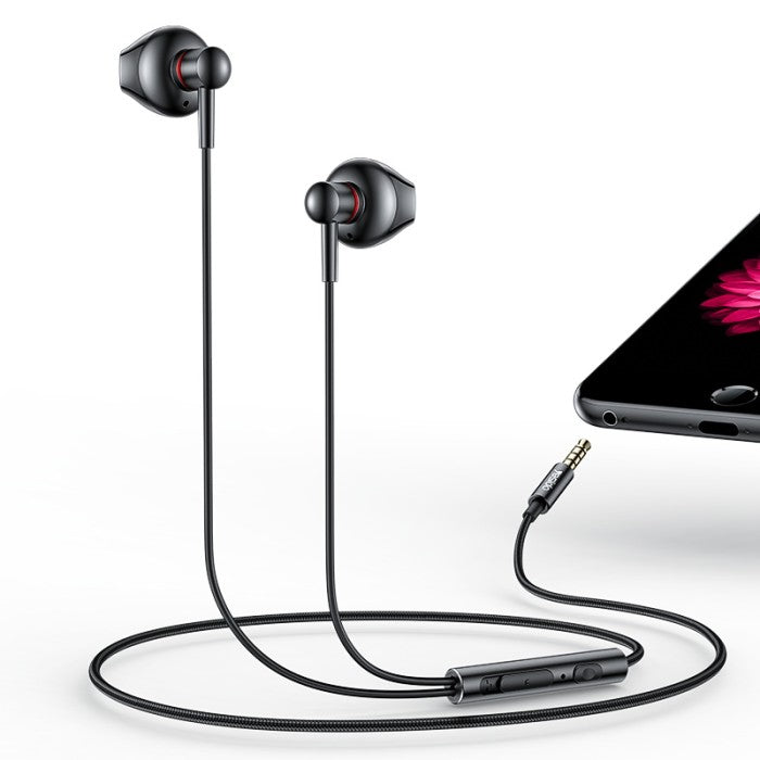 YESIDO YH47 3.5mm Aluminum Alloy In-ear Wired Earphone