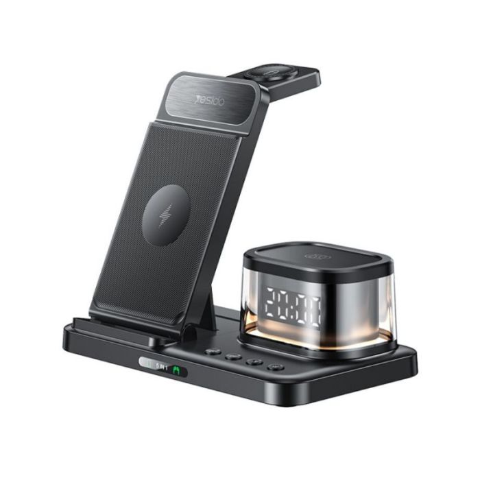 Yesido DS22 5 in 1 Wireless Charging Stand(For IP) Parameter