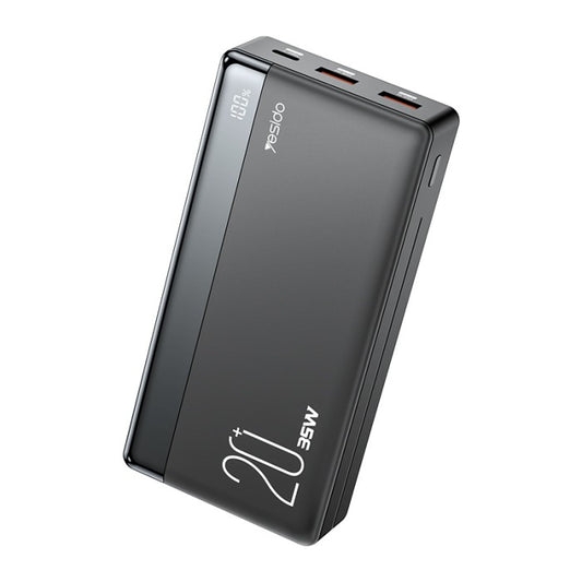 Yesido YP51 PD 35W +USB 22.5W Three Ports Support With LED Power Display Screen 20000mAh Power Bank