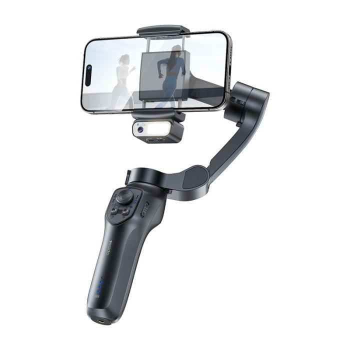 Yesido SF21 Face Tracking With Camera Powerful Battery Built-in Extra Fill Light 3-Axis Gimbal Stabilizer
