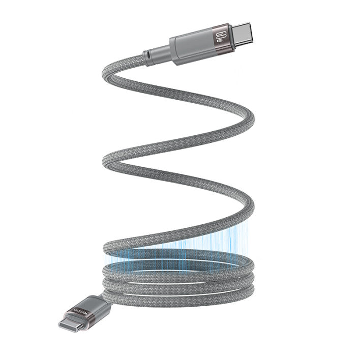 Yesido  CA172C Type-C To Type-C 60W Magnetic Saving Data Cable Parameter