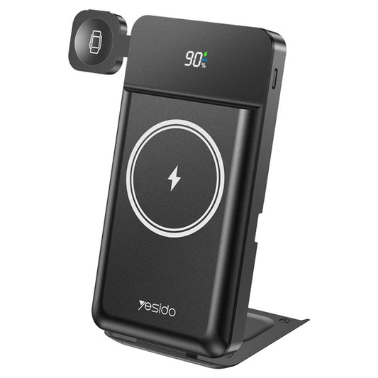 Yesido YP69 10000mAh Magnetic Charging USB&Type-C Multi Functional 15W Wireless Charging Power Bank