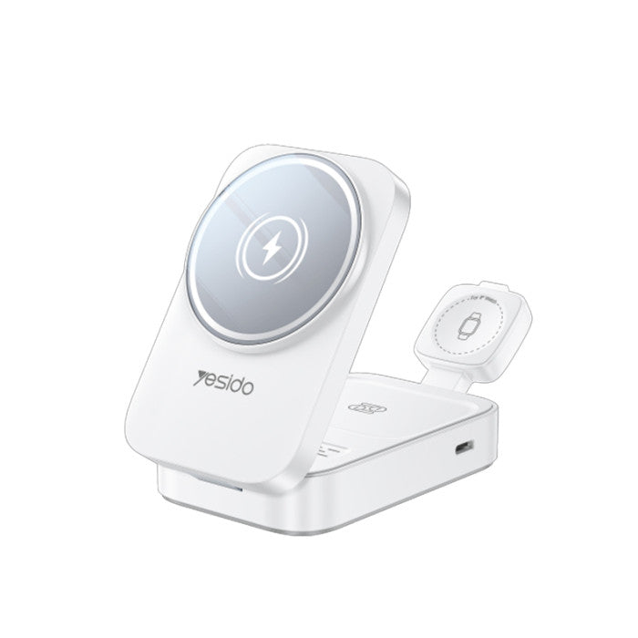 Yesido DS27 3 In 1 Folding Wireless Charging Dock Parameter