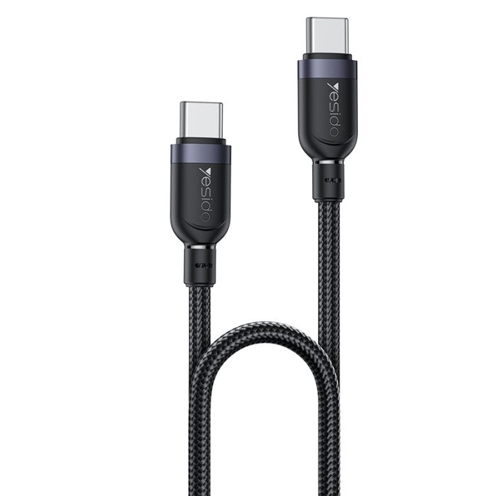 Yesido CA190 1.2M Type-C To Type-C 60W Fast Charging Data Cable Parameter