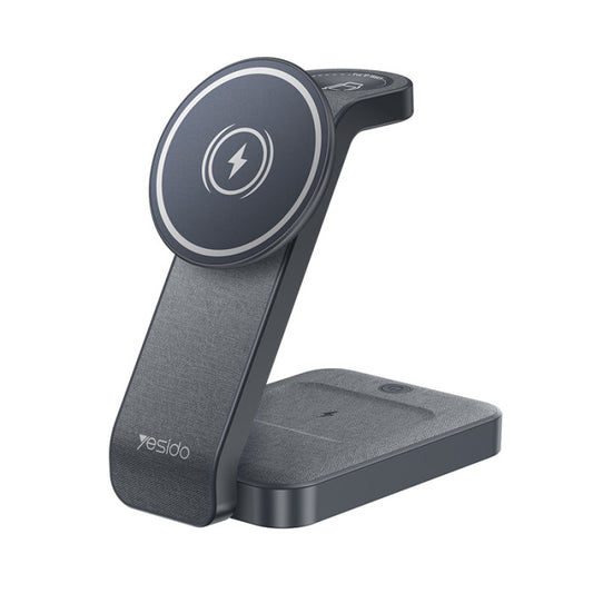 Yesido DS26 3 In 1 Folding Wireless Charging Dock Parameter