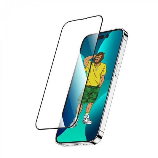 Green Lion 3D Silicone HD Glass Screen Protector iPhone 14