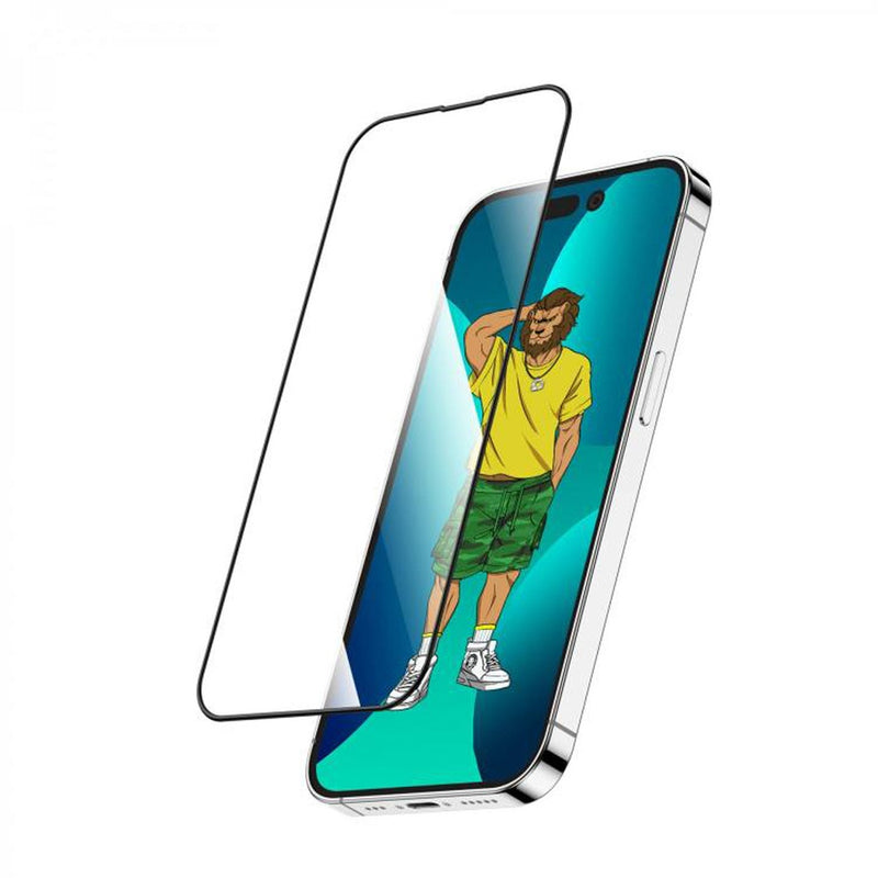 Green Lion 3D Silicone HD Glass Screen Protector iPhone 14