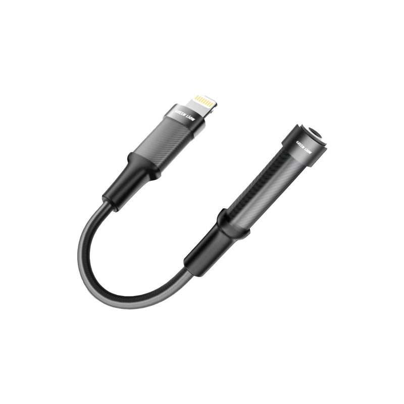 Green Lion Earphone Adapter Lightning to 3.5 Aux 12CM