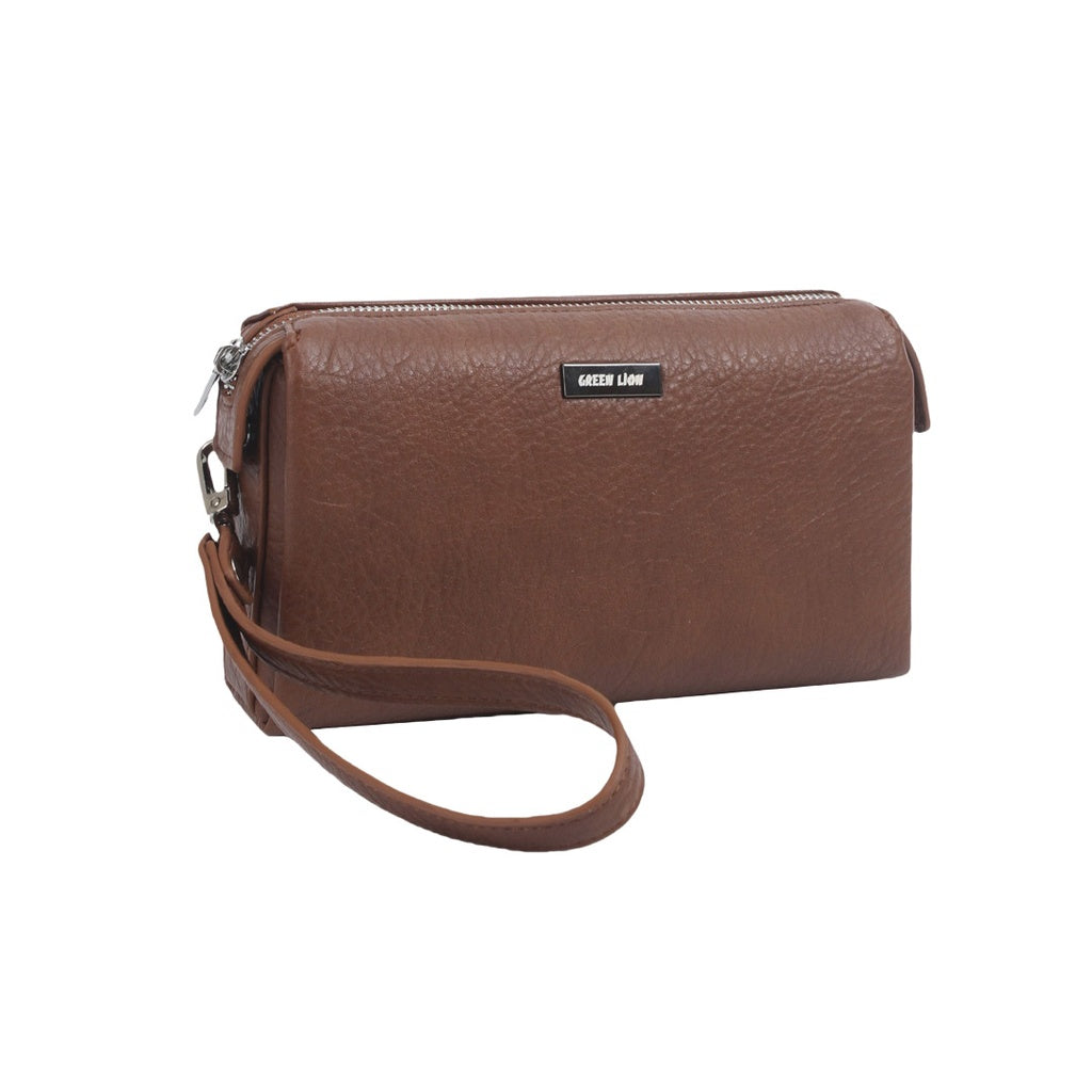 Green Lion Marly Clutch Bag
