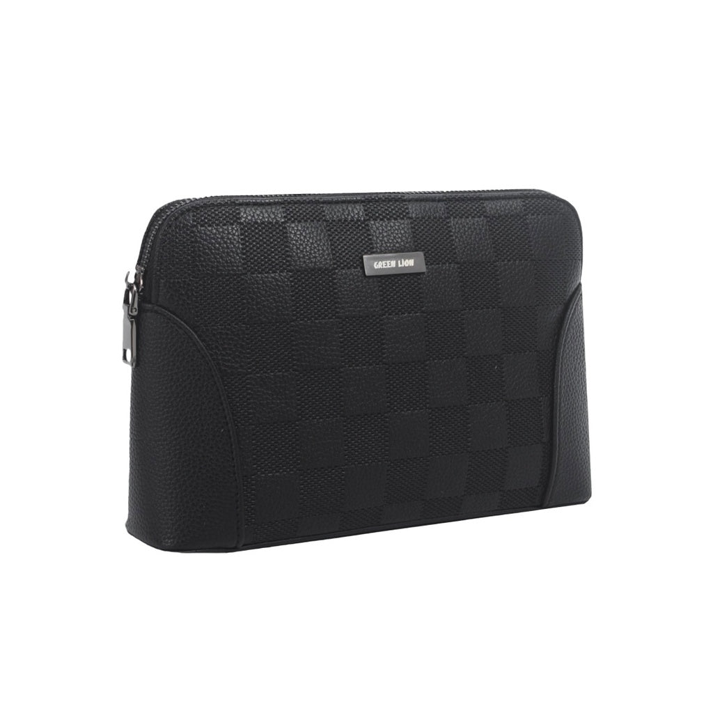 Green Lion Vallon Clutch Bag
