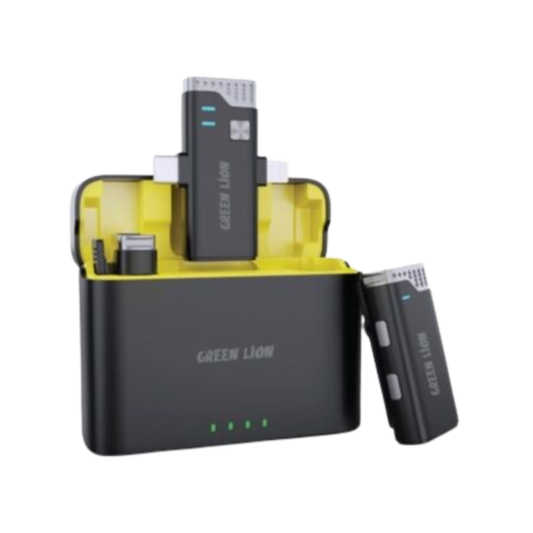 Green Lion 3 in 1 360 Microphone USB-C Lightning and Aux