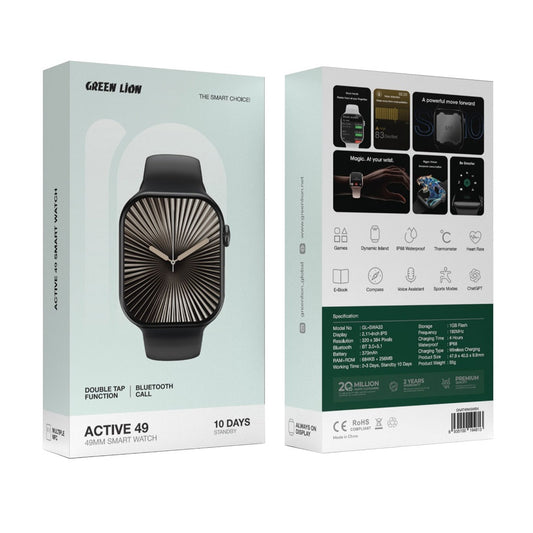 Green Lion Active 49 - 49MM Smart Watch