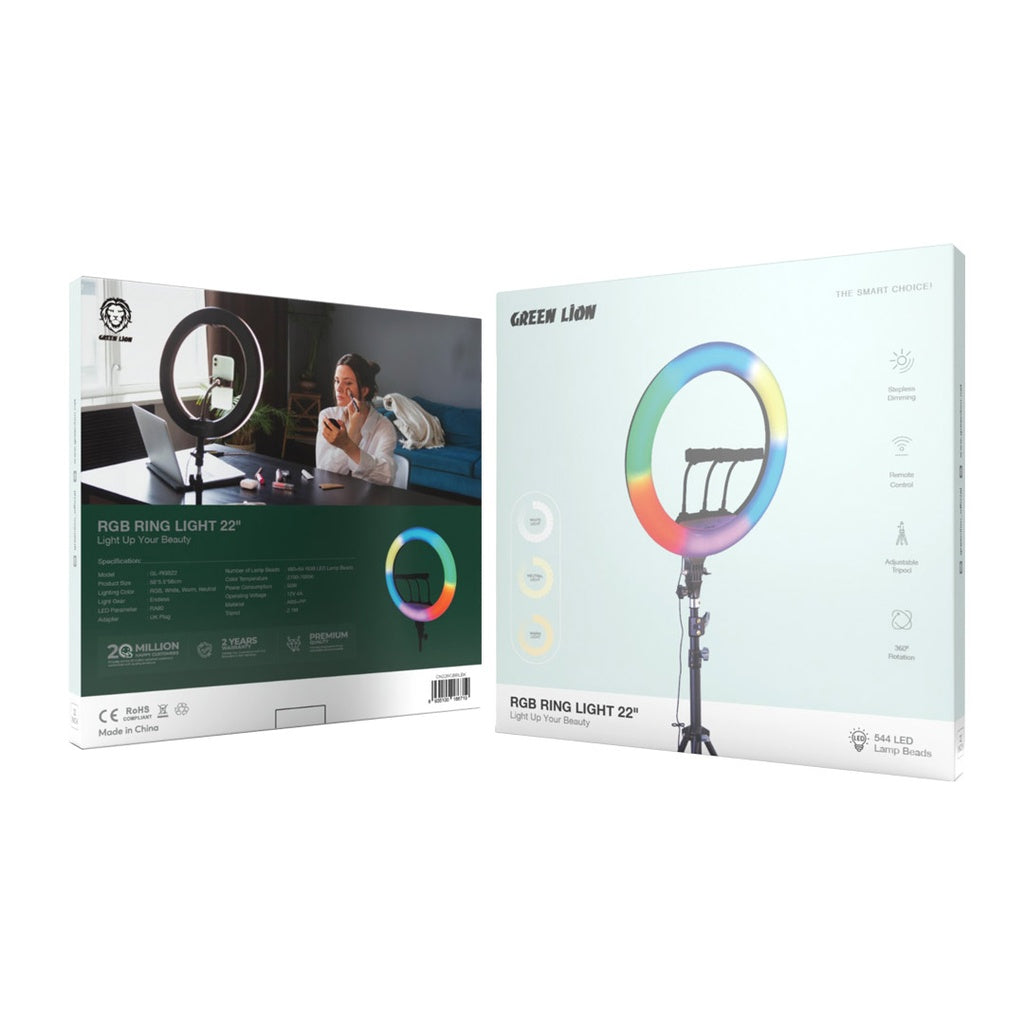 Green Lion RGB Ring Light 22"