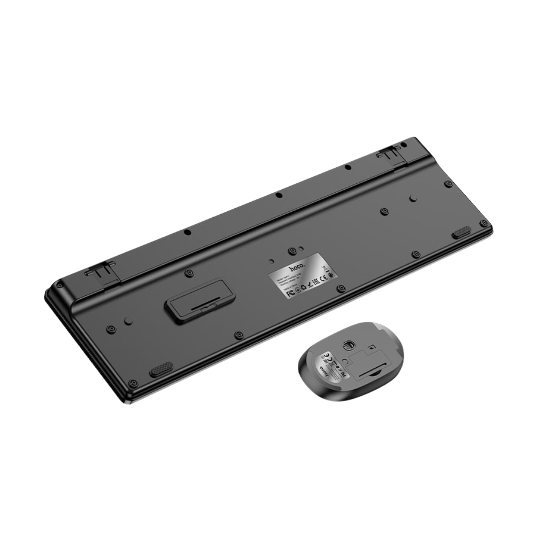 Hoco Keyboard + Mouse Set GM17 Wireless EN / RU