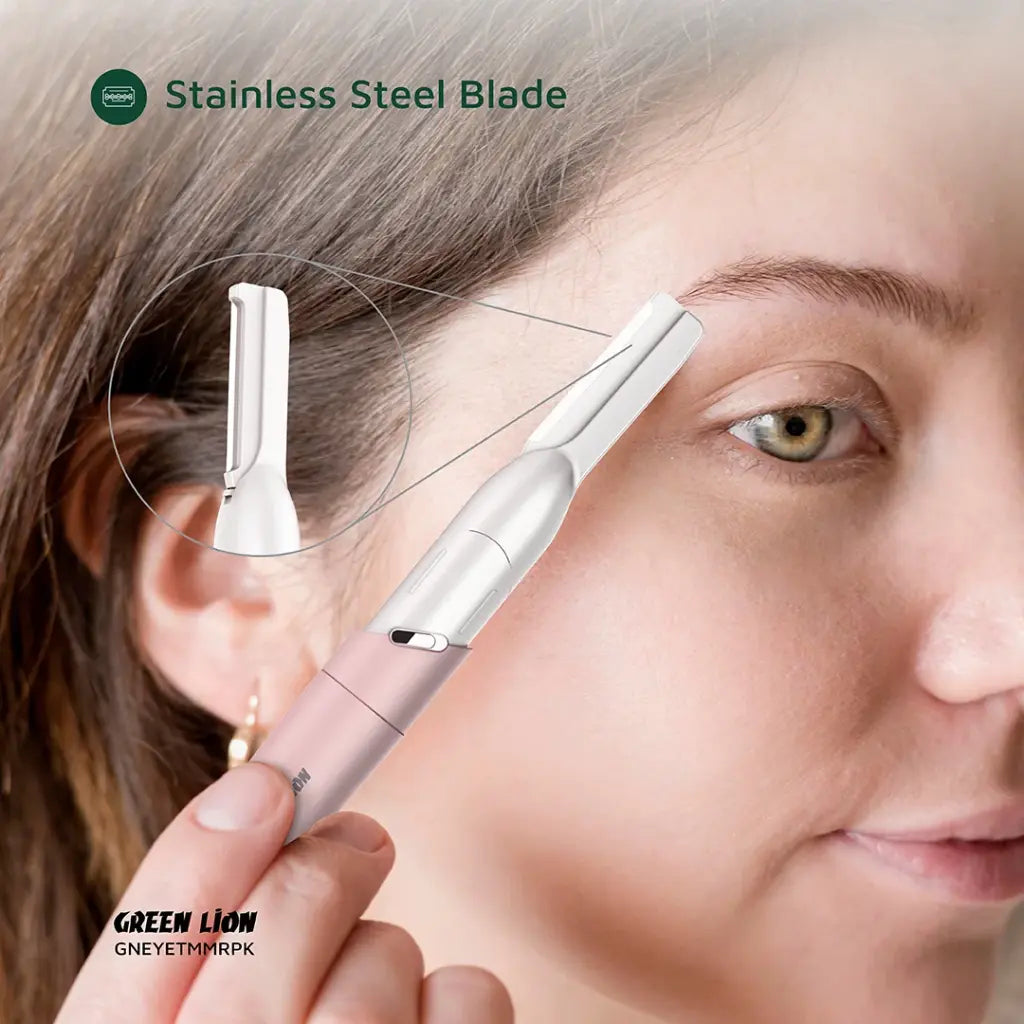 Green Lion Eyebrow Hair Trimmer