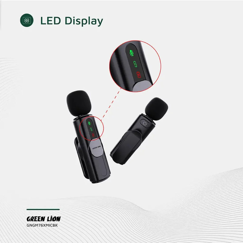 Green Lion Microphone 3-Level Noise