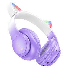 Hoco W42 Cat Ear Wireless and Wired Headphones