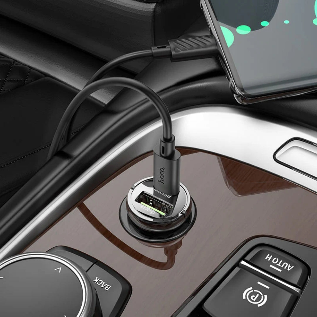 Hoco Dual Port Car Charger 30W Z53A