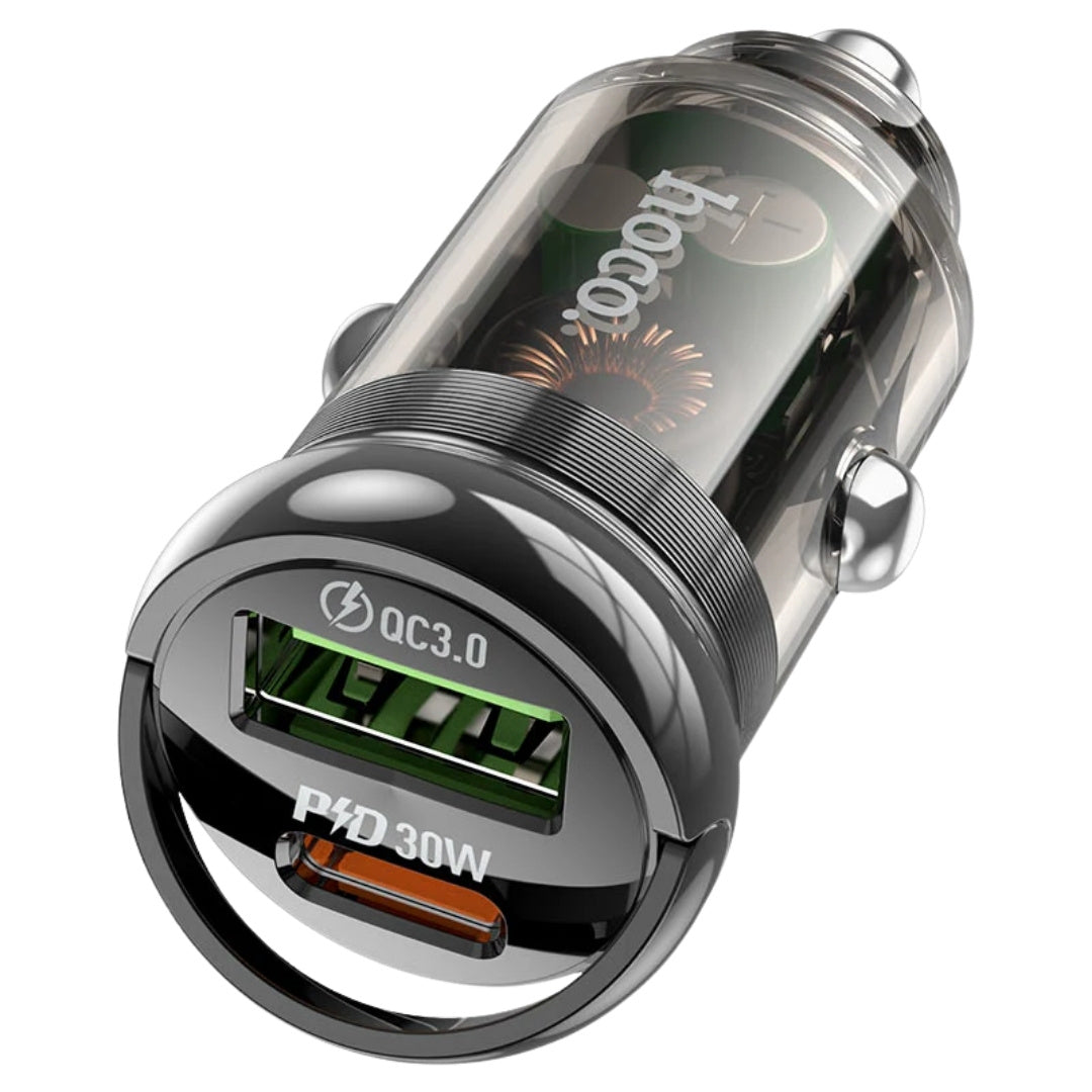 Hoco Dual Port Car Charger 30W Z53A