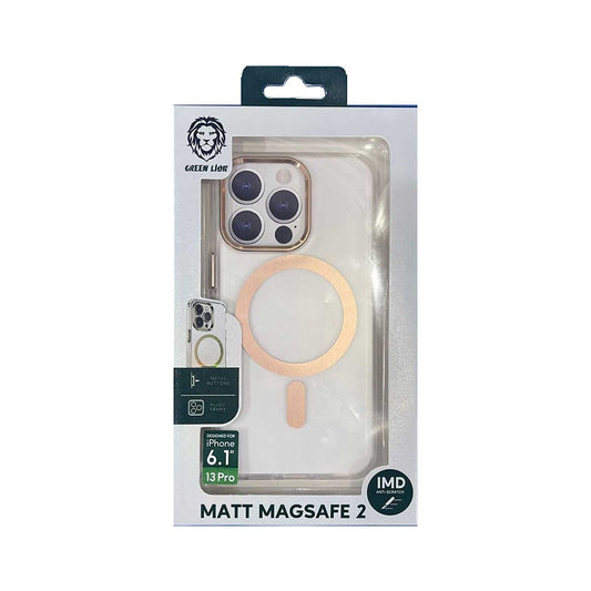 Green Lion Matt MagSafe 2 IMD Anti-Scratch Case 13Pro