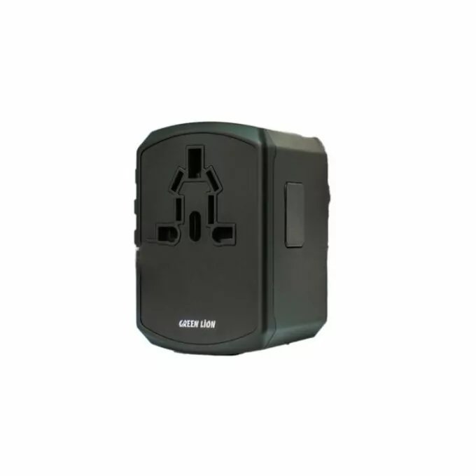 Green Lion Travel Adapter