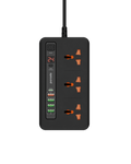 Porodo Multi-Port Power HUB 4 USB-A/USB-C Ultimate Home & Office Kit 2M
