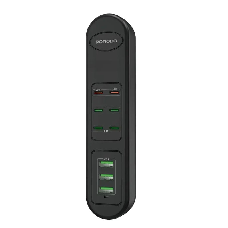 Porodo 50W Multi-Port USB Charging HUB