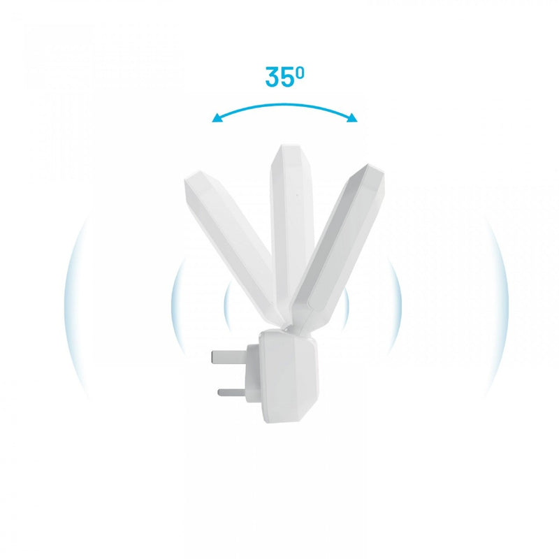 Porodo 2.4GHz Wifi Signal Extender 300MBPS