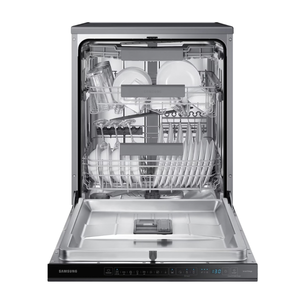 Samsung Freestanding Dishwasher Series 11 Auto Door Open 14 Place Settings
