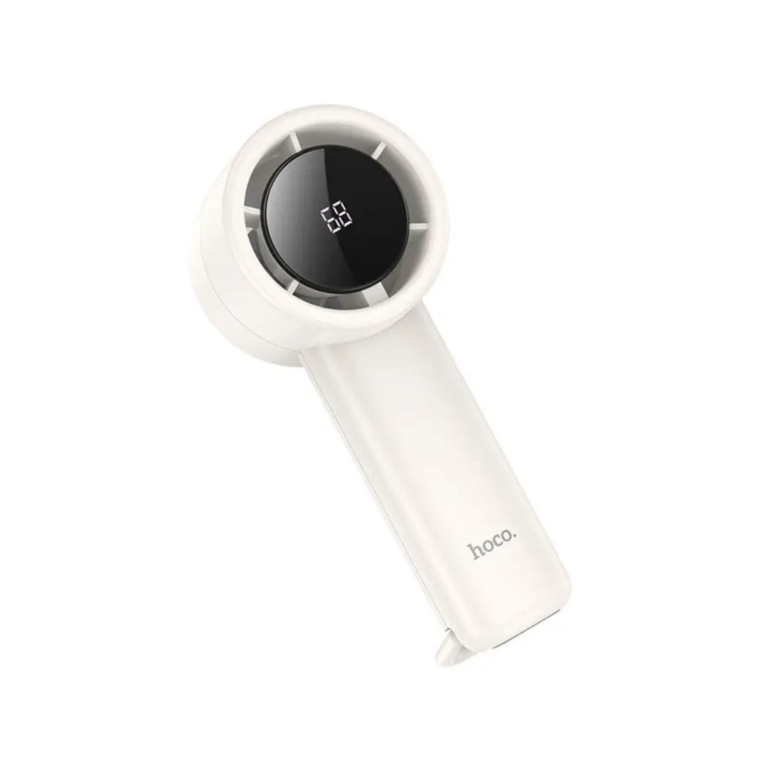 Hoco HX63 Hand Fan With Digital Display