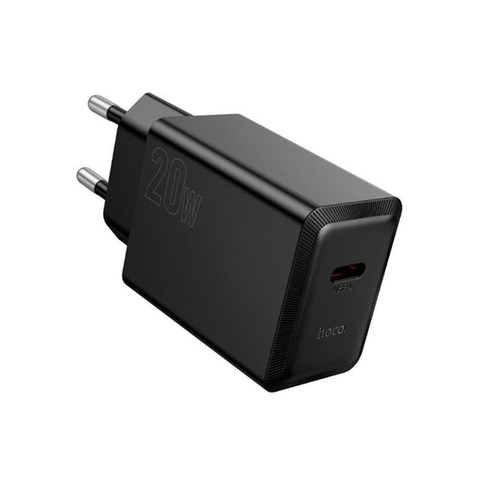 Hoco N68 PD20W Type-C Single Port Charger with 1m 60W