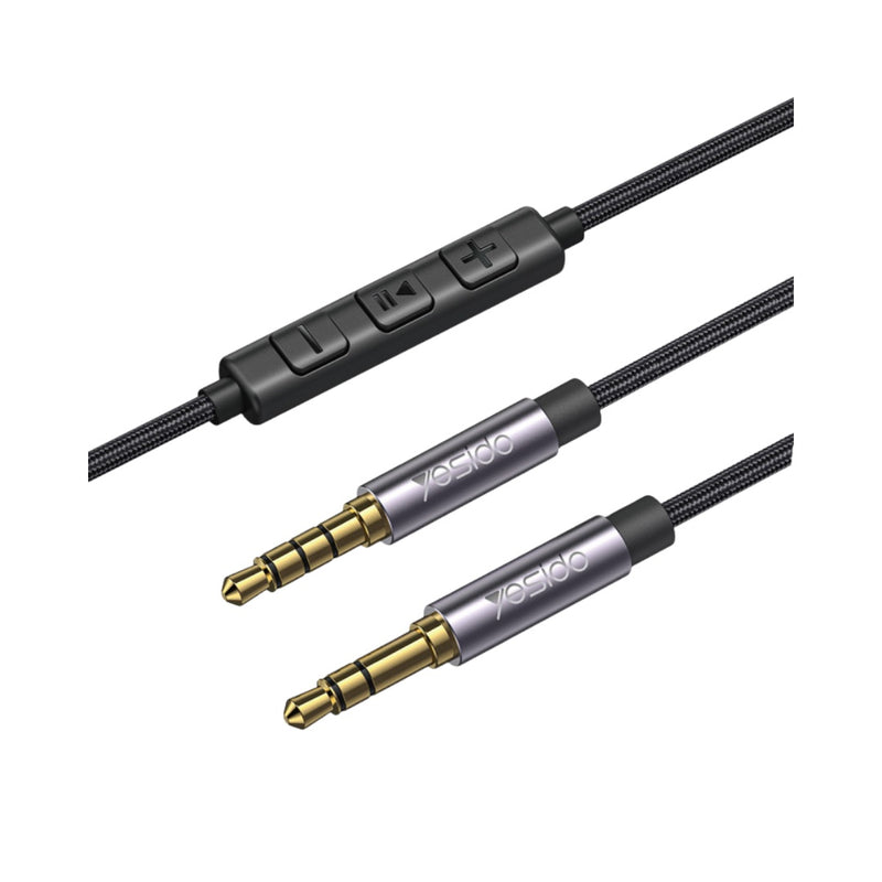 Yesido YAU30 3.5mm Male Plug Audio Splitted Cable