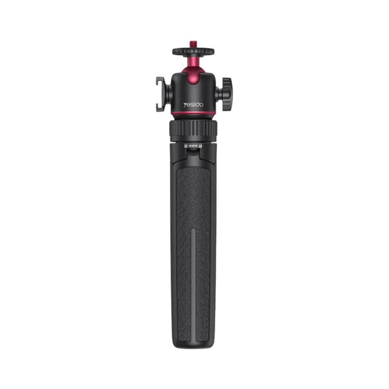 Yesido SF26 65cm Long Large Size Chassis Aluminum Alloy Pole Ball Head Telescopic Tripod Stand Selfie Stick