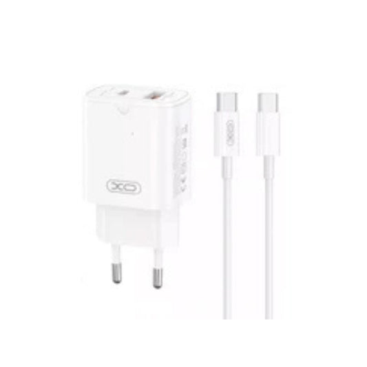 XO 30W Dual Input Type C to Type C Charger Set