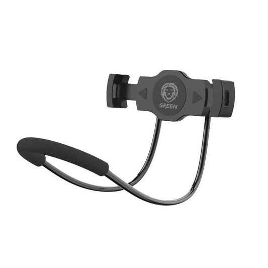 Green Lion Neck Mounted Lazy Holder